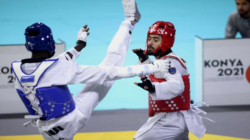 Iranpress: Iranian taekwondo player wins bronze in world C