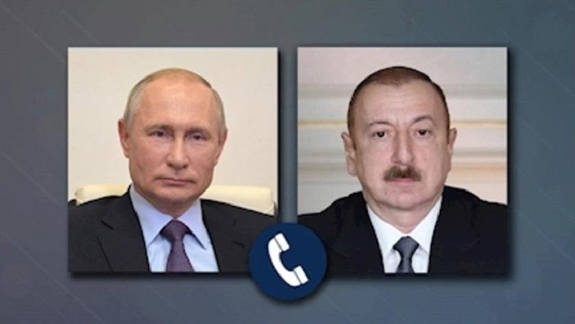 Iranpress: Putin, Aliyev confer on bilateral issues via phone call