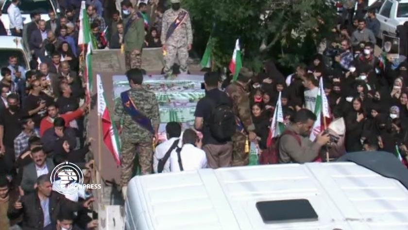 Iranpress: Iran bids farewell to martyrs of Izeh terrorist attack