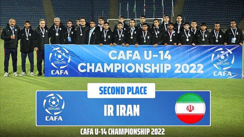Iranpress: Iran finishes runner-up at 2022 CAFA U14 Championship