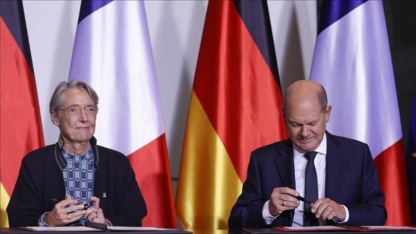 Iranpress: France, Germany sign joint declaration on energy cooperation