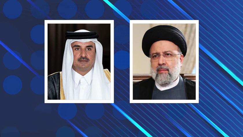 Iranpress: President Raisi, Sheikh Tamim discuss latest Tehran-Doha ties