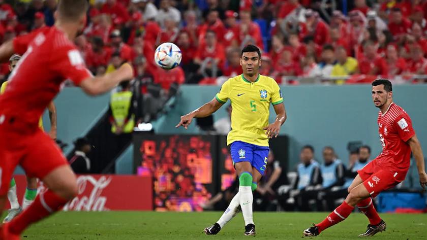 Iranpress: Brazil beats Switzerland 1-0  at World Cup