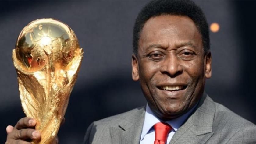 Iranpress: World Cup lights up to show support for legend Pele
