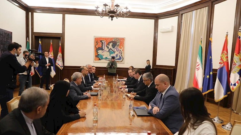 Iranpress: Iran FM meets President of Serbia