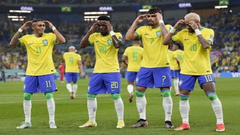 Iranpress: Brazil beats South Korea 4-1 advancing to World Cup quarter-final 