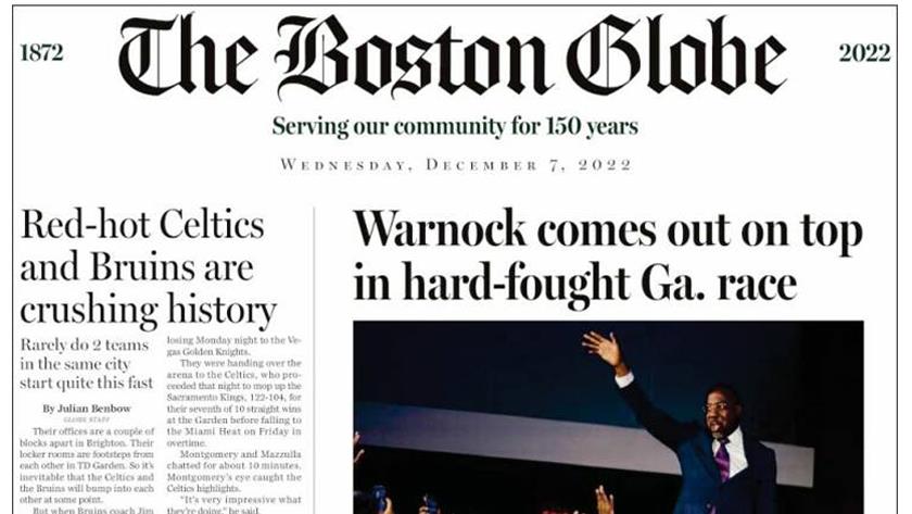 Iranpress: World Newspapers: Democrat Raphael Warnock wins Georgia run-off US Senate election