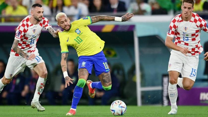 Iranpress: Croatia unbelievably stun Brazil on penalty kicks at World Cup
