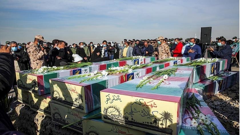 Iranpress: Bodies of 55 martyrs return home