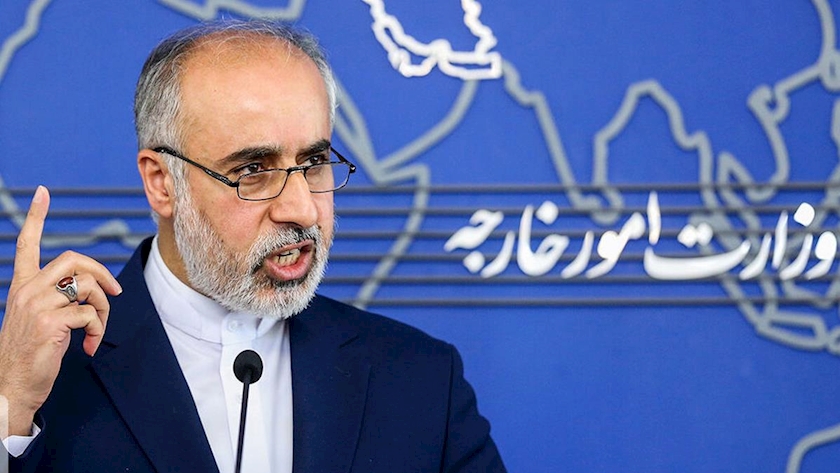 Iranpress: FM Spox condemns US-drafted resolution to cancel Iran