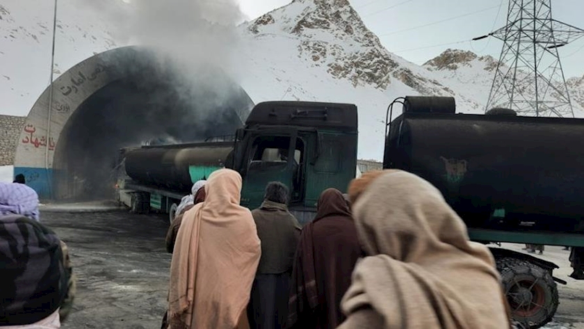 Iranpress: Many killed after fuel tanker explodes in tunnel in Afghanistan