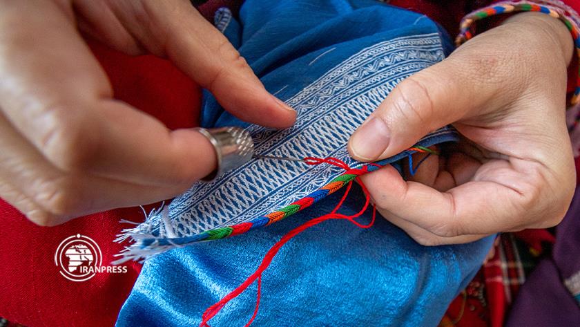 Iranpress: Turkmen needlework; Iranian art on a global scale