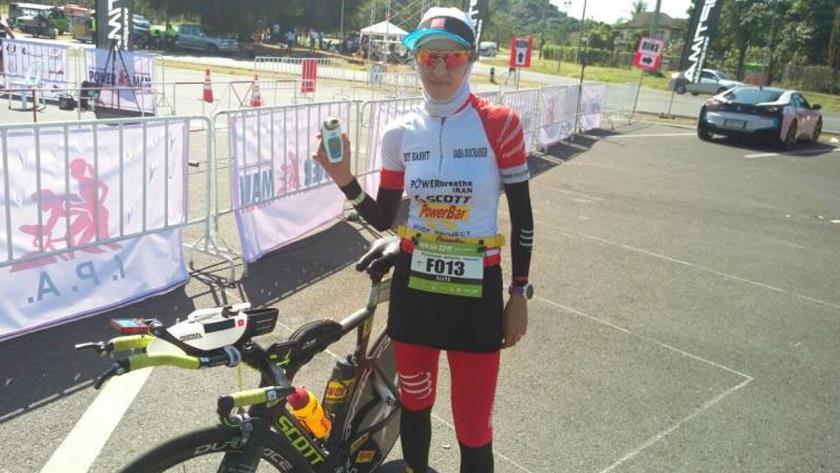 Iranpress: Iranian cyclist girl joined Spanish team