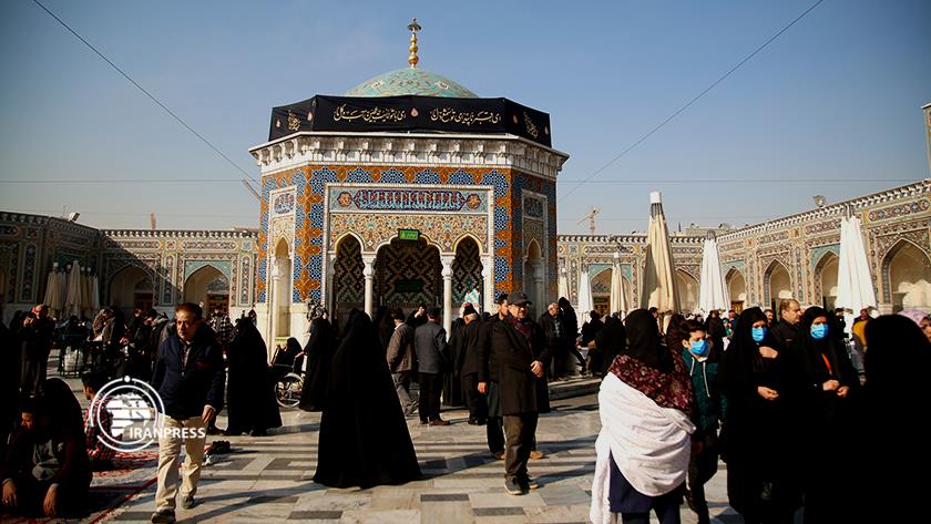 Iranpress:  Mourning ceremony of Hazrat Fatima Zahra at the Holy Shrine of Imam Reza