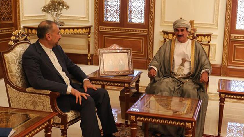 Iranpress: Iran’s FM and Oman’s minister of royal office in discuss bilateral relations 