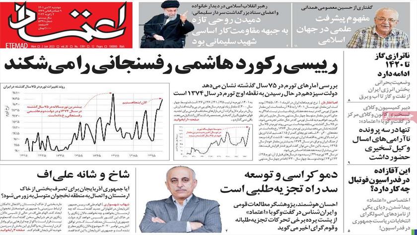 Iranpress: World newspapers: Raisi to break Hashemi