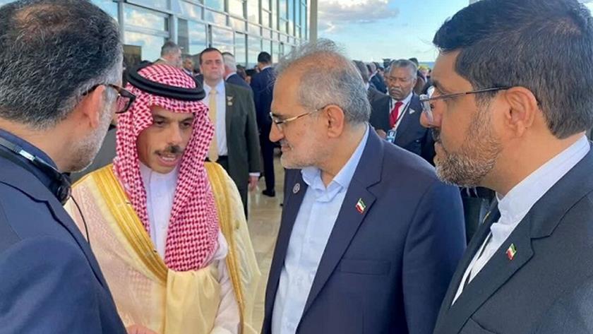 Iranpress: Iran, Saudi Arabia officials meet in Brazil
