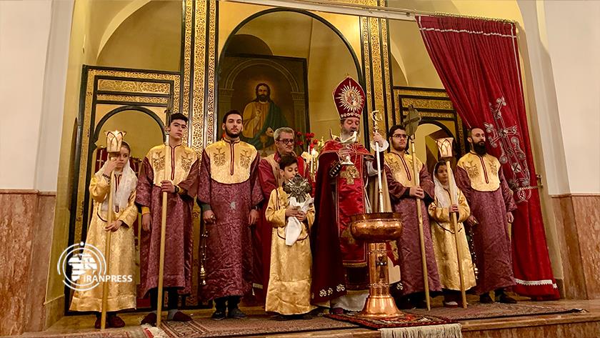 Iranpress: Iran; Christians celebrate New Year in Virgin Mary Church