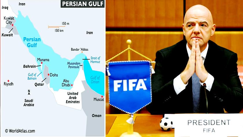 Iranpress: Persian Gulf name; Iran protests to FIFA over using fake name 