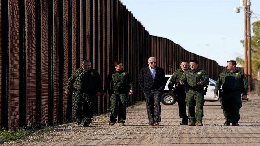 Iranpress: Biden visits US-Mexico border as immigration issues escalate