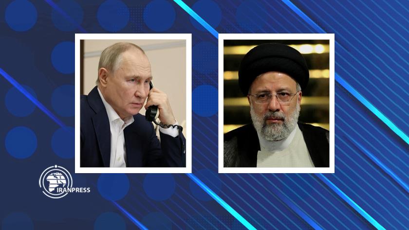 Iranpress: Raisi, Putin discuss energy, transport in telephone call