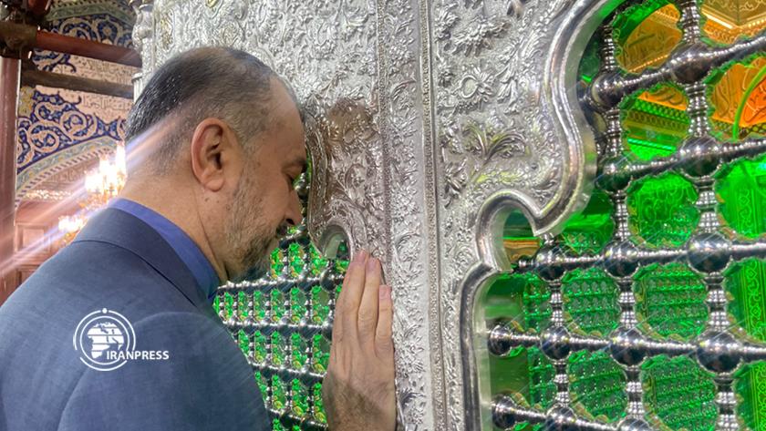 Iranpress: FM visits holy shrines in Syria 