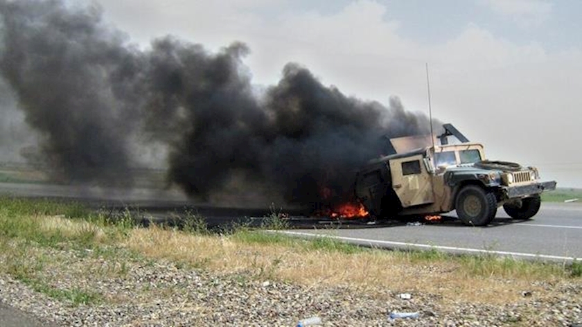 Iranpress: US military convoy targeted in Iraqi capital