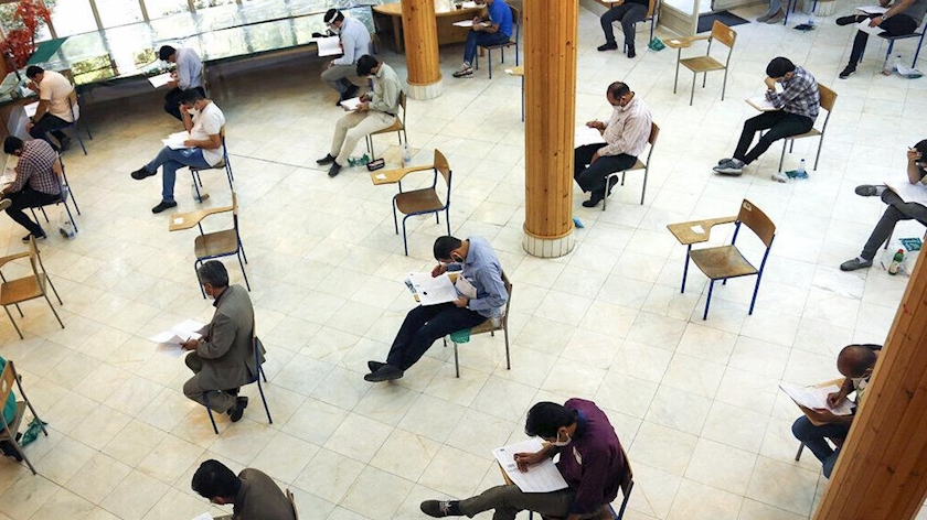 Iranpress: University entrance exams underway across Iran