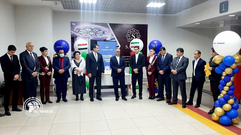 Iranpress: Third direct flight between Iran and Tajikistan launched