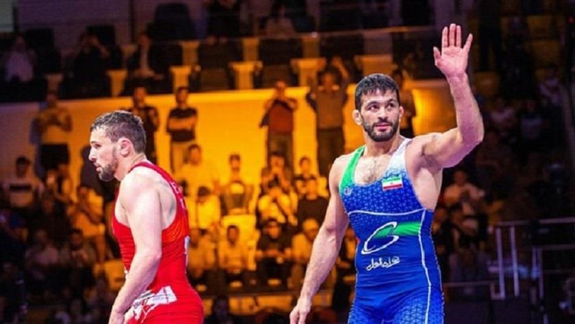 Iranpress: Iranian wrestler wins Croatian tournament championship