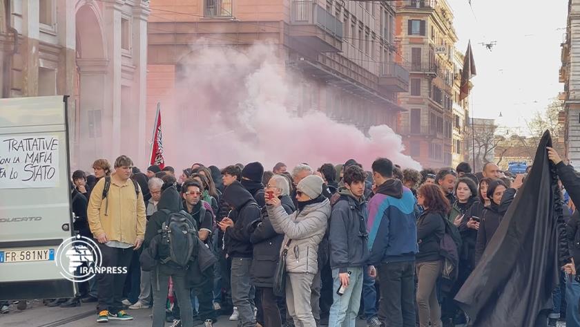 Iranpress: Italians protest against prison regime