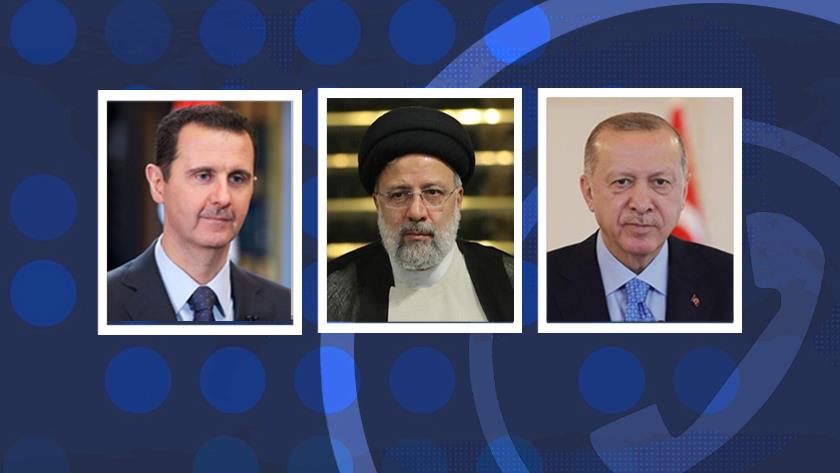 Iranpress: Raisi holds phone call with Assad, Erdoğan