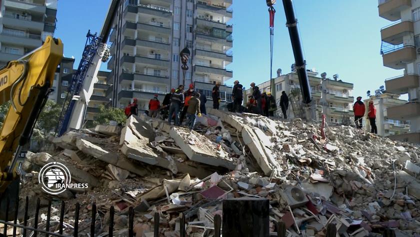 Iranpress: Türkiye devastating earthquake; tears that don