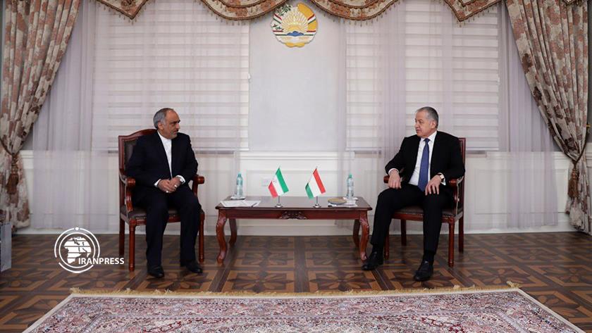 Iranpress: Iranian ambassador, Tajik FM confer on issues of mutual interests