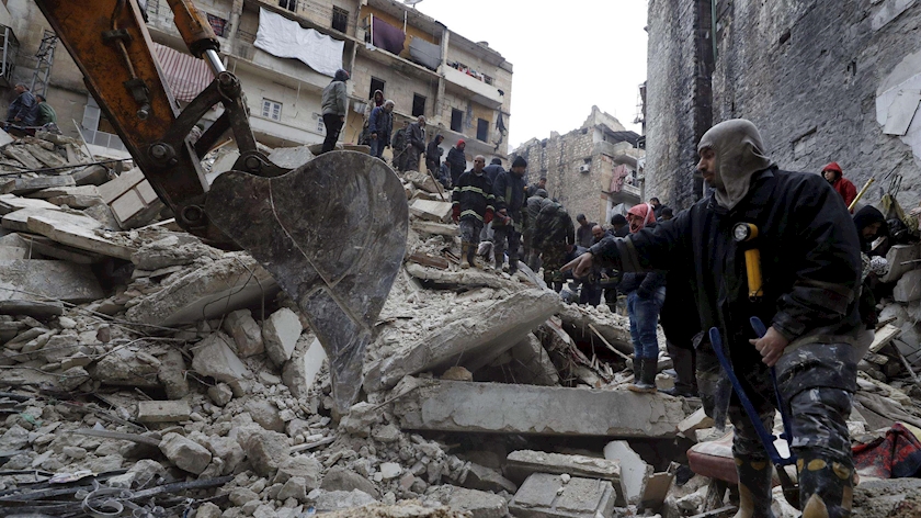 Iranpress: Iran, Oman stress aid to Syrians hit by earthquake