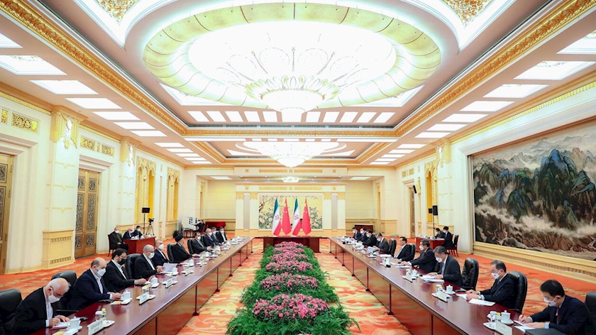 Iranpress: Iran-China partnership symbol of will to develop ties: President Raisi