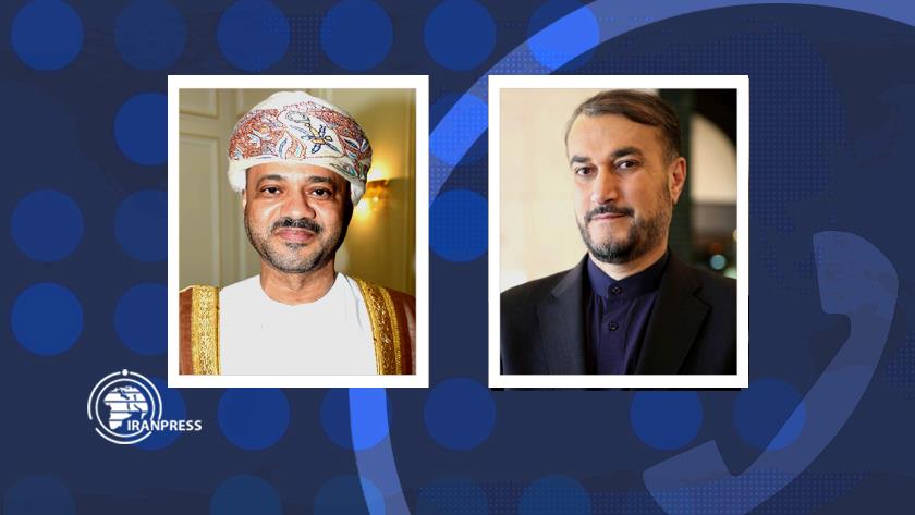 Iranpress: Iran, Oman FMs confer on latest status of Vienna talks