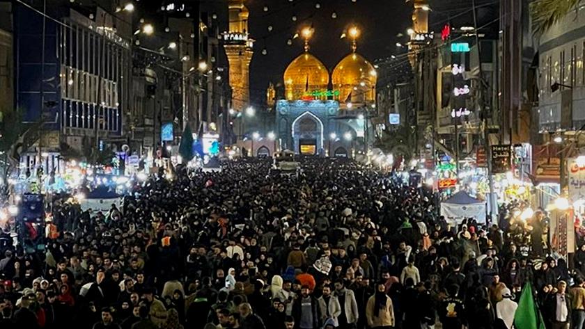 Iranpress: Millions of people commemorate martyrdom anniv. of Imam Kazim