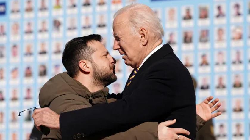 Iranpress: Biden arrives in Kyiv on surprise visit