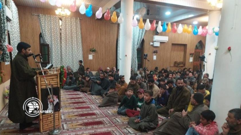 Iranpress: Celebration of auspicious birth anniversary of Imam Hussain held in Kashmir