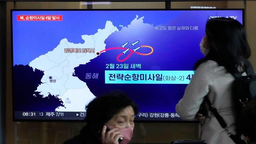 Iranpress: North Korea fires strategic cruise missiles as US-South Korea hold drill