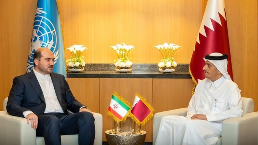 Iranpress: Tehran, Doha confer on removing obstacles to boosting ties