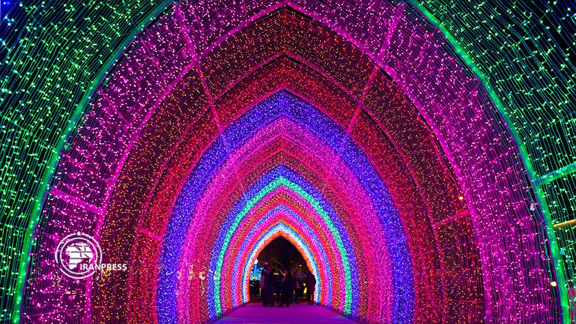 Iranpress: Beautiful Tehran; Illumination in threshold of Nowruz