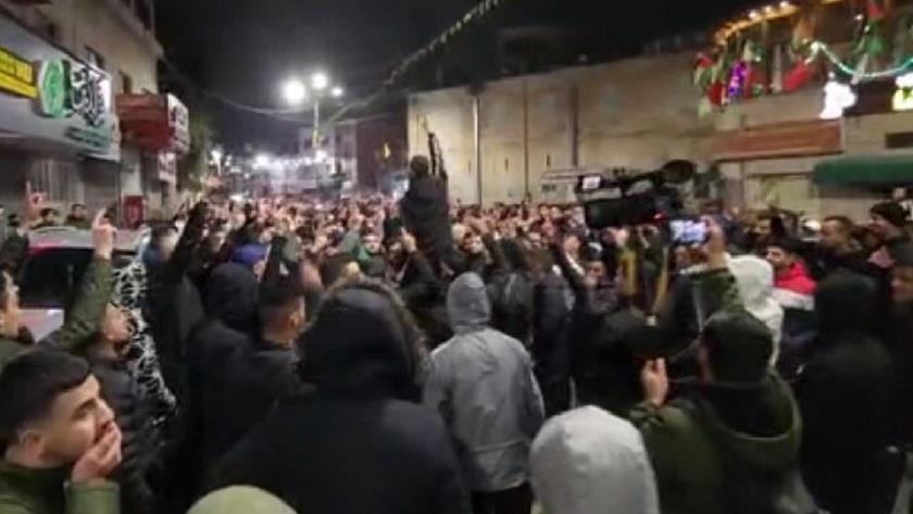 Iranpress: Palestinians rally to condemn Israeli crime against Jenin