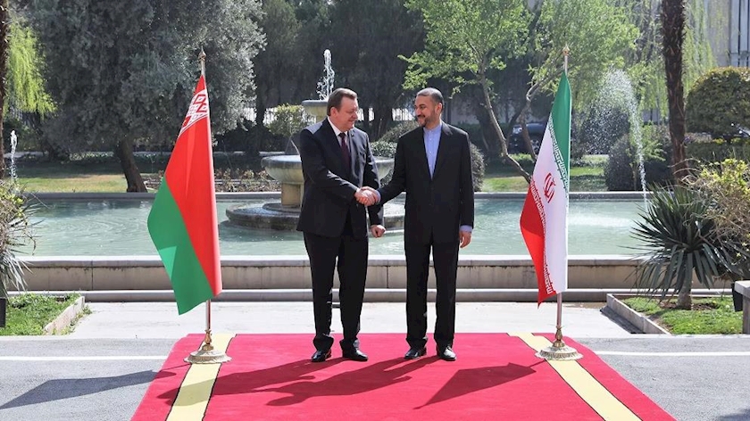 Iranpress: Iran, Belarus Foreign Ministers review bilateral ties