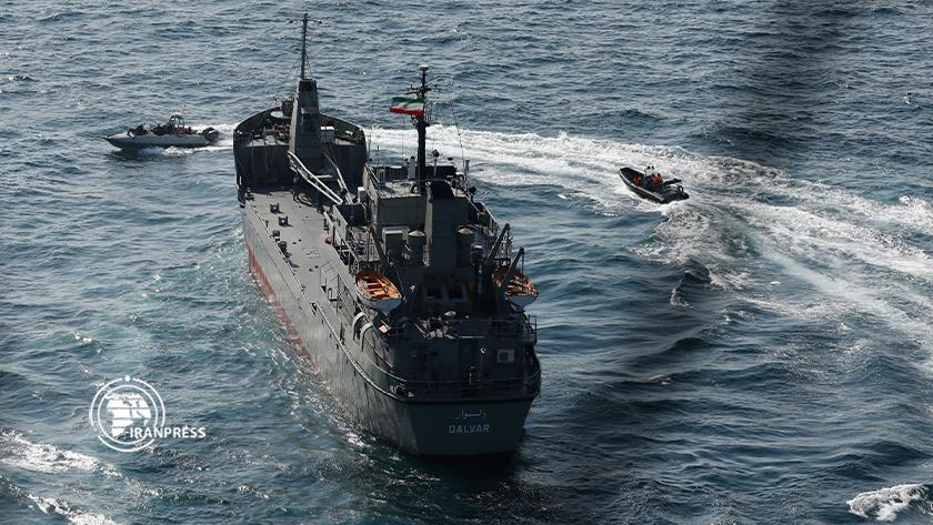 Iranpress: Iran, Russia, China end their Joint Naval Drill