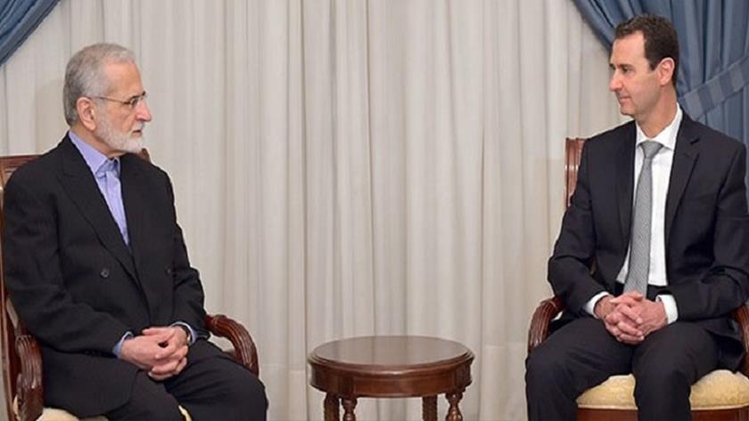 Iranpress: Kharrazi, Assad discuss bilateral, regional developments