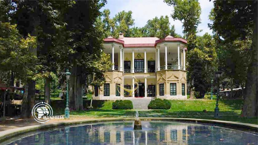 Iranpress: Ahmad Shahi Pavilion, unique mansion in Tehran