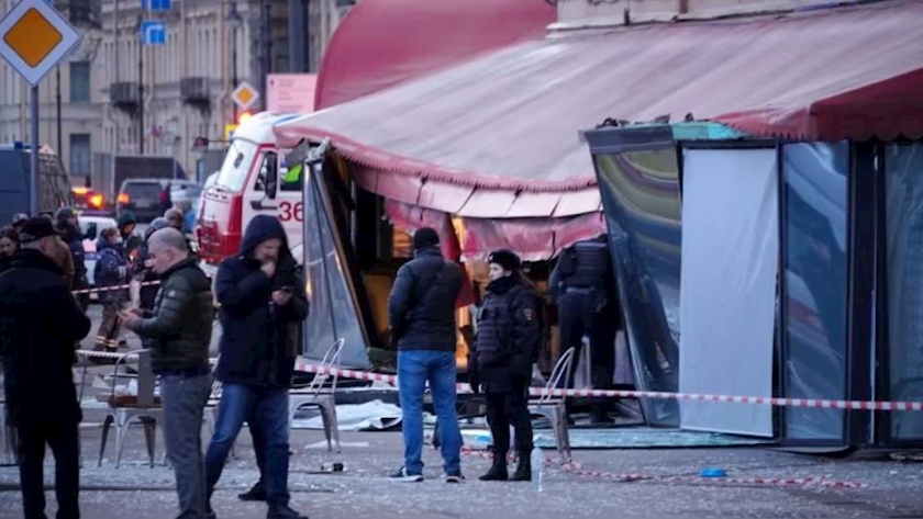 Iranpress: ‌‌Blast at St Petersburg cafe kills prominent military blogger