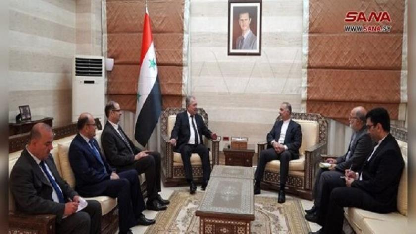 Iranpress: Syrian PM, Iranian ambassador, stress on bilateral relations